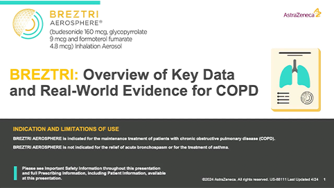 BREZTRI Key Data and Real-World COPD Evidence Video