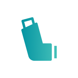 Icon Representing Emergency Department Visits Associated with Asthma